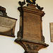 st.michael cornhill, london,memorial of benjamin howell, 1715