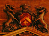 st.mary abbots, kensington, london.detail of the tomb of edward, earl of warwick and holland, addison's stepson, who died in 1721. the monument is by guelfi, and was made in 1730