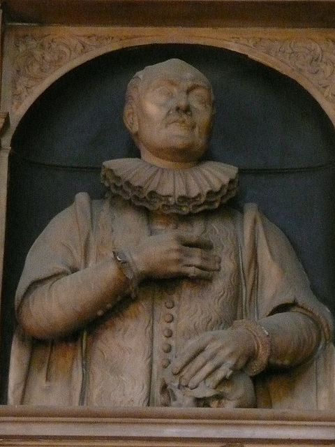 st.michael cornhill, london,c17 memorial of john vernon, this one replacing that lost in the great fire