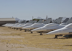 AMARG F-16s