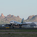 A cloudy morning at Tucson International Airport