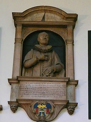 st.michael cornhill, london,c17 memorial of john vernon, this one replacing that lost in the great fire