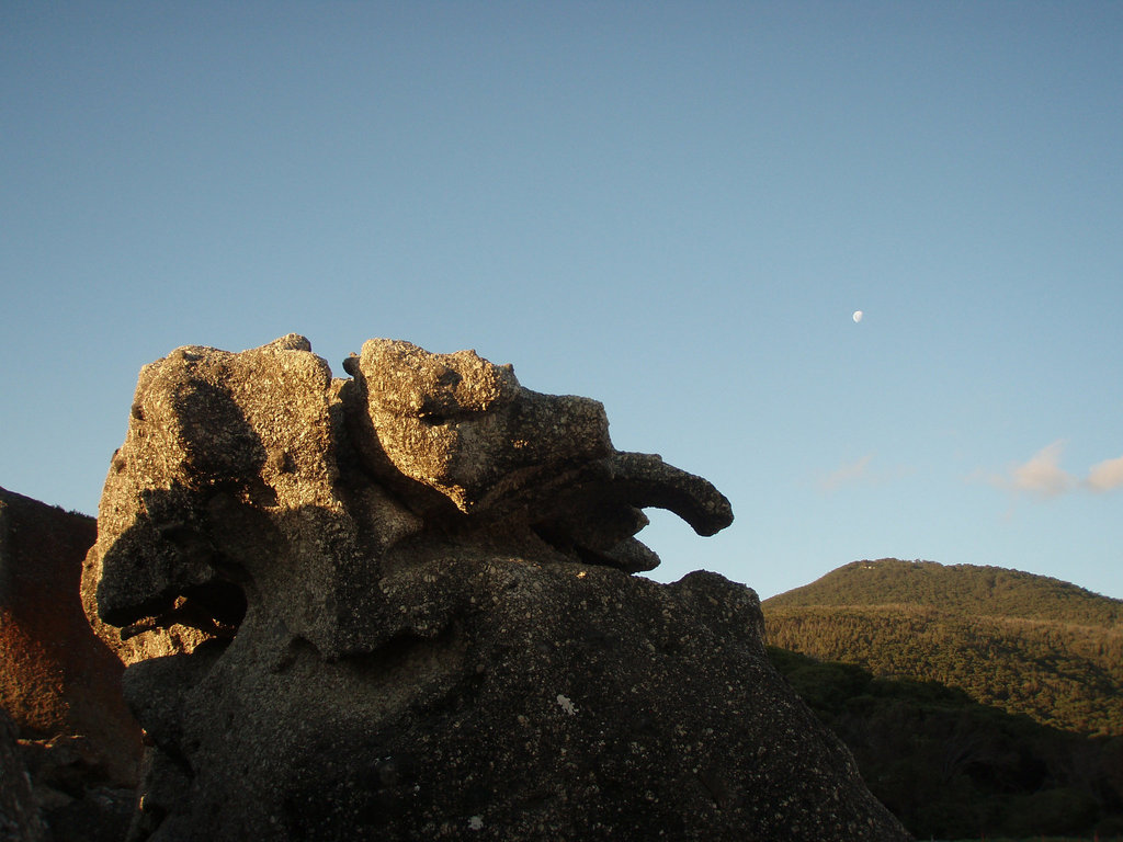 Squeaky Beach rock formations