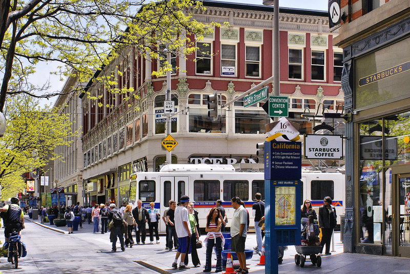 California (Street) Here I Come – 16th Street Mall, Denver, Colorado