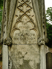 feargus o'connor m.p., kensal green cemetery, london