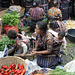 Colourful Women In The Market