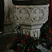 rumburgh church  font