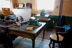 Station Master's desk