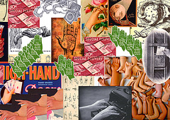 hands postcard for linda