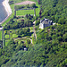 Dunrobin Castle from the air