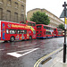 Buses diverted down Bedford Place