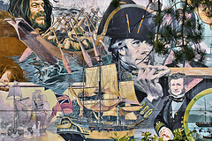 Maritime Museum Mural – Kitsilano Beach, Vancouver, British Columbia