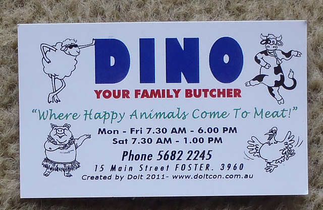 Dino the Butcher