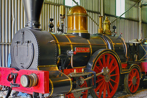 The John Molson Locomotive – Canadian Railway Museum, Delson, Québec