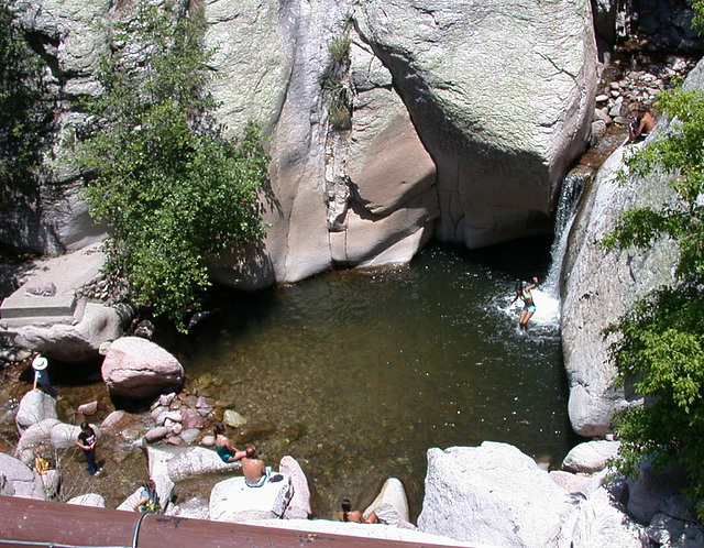 Catwalk, Gila National Monument, NM 3347a