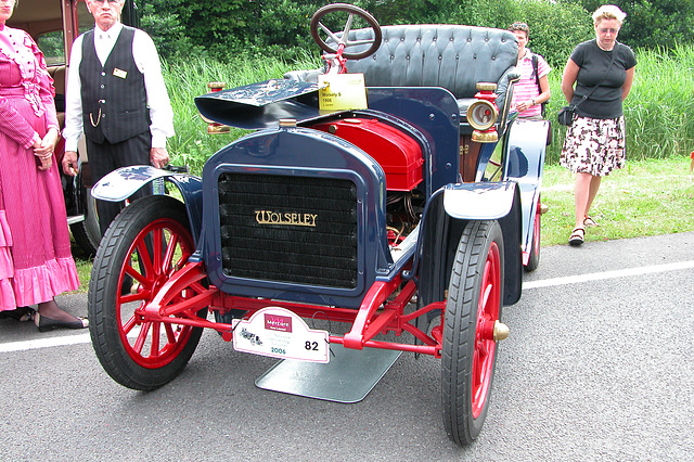 National Oldtimer Day in the Netherlands: 1906 Wolseley S