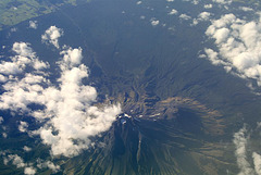 View of a volcano