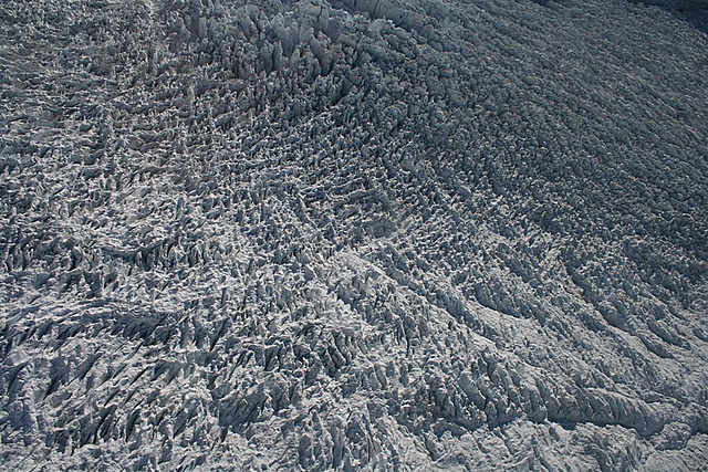 Franz Josef Glacier from the air