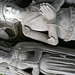 ely cathedral,tomb of john tiptoft, humanist earl of worcester and his two wives philippa and joyce. he died in 1470, beheaded. his over restored effigy sports the ss livery collar of the lancastrians