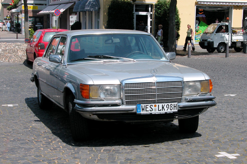 Last pics taken in Germany: Mercedes-Benz 450 SEL