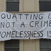 Squatting is not a crime...