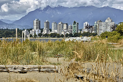 The West End from Kits Beach – Vancouver, British Columbia