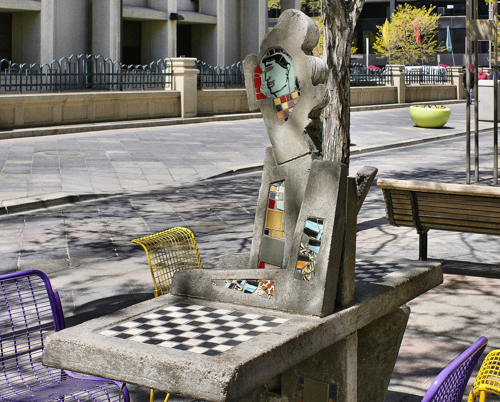 Checkerboards – 16th Street Mall near Curtis Street, Denver, Colorado