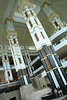In the foyer of the "Empire Hotel"