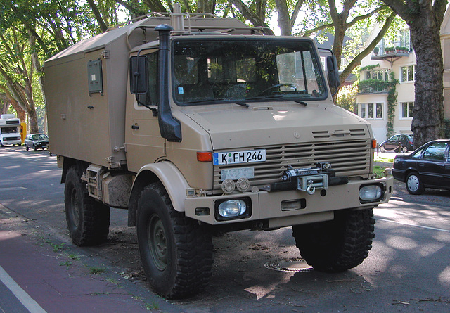 Car spotting in Germany: Unimog