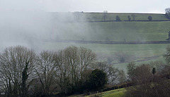 Fog coming over