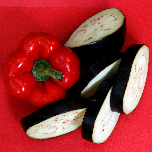 Capsicum and Aubergine