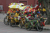 Over-decorated trishaws, Melaka