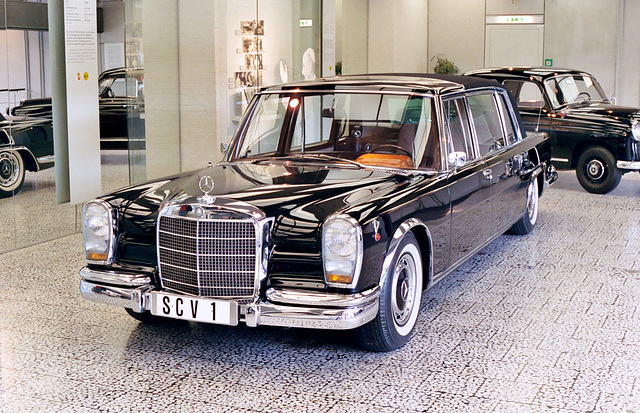 The Pope's 1965 Mercedes-Benz 600 Landaulet