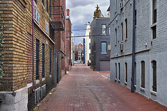 Cobblestone Alleyway  – T Street near 17th Street N.W., Washington, D.C.