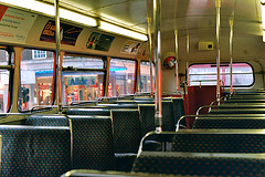 Interior of a Routemaster