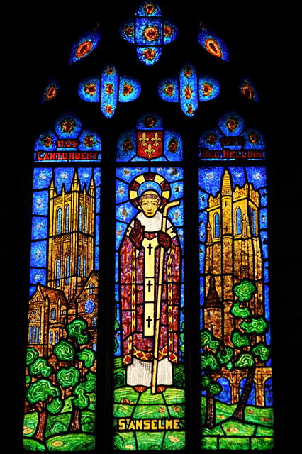 St-Anselme par F. Décorchemont - Eglise de Beuzeville