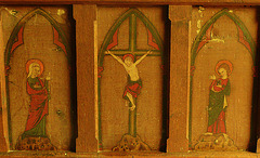 newport church, essex, c13 chest