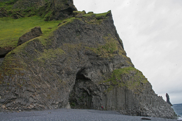 Basalt columns at Reynisfjara