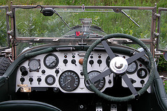 1934 Bentley - dashboard