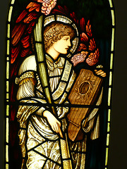 ely cathedral, morris glass