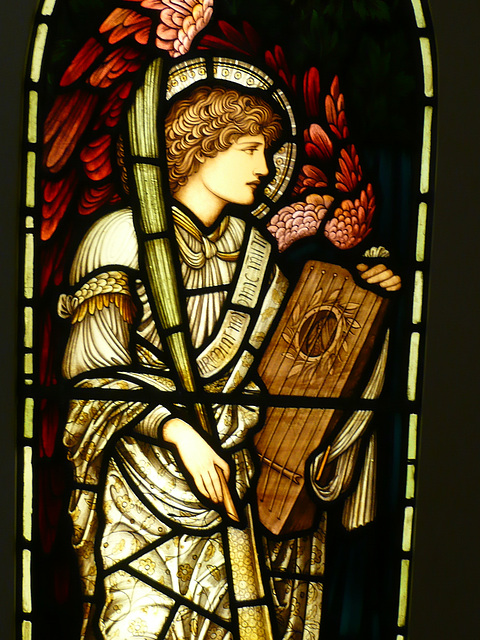 ely cathedral, morris glass