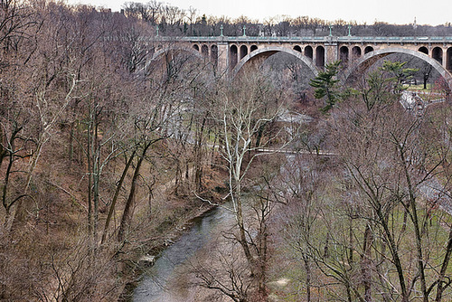 The Taft Bridge from the Duke Ellington Bridge – Rock Creek Park, Washington, D.C.