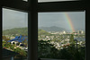 Rainbow from the Sumit Restaurant