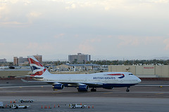 British Airways Boeing 747 G-BNLJ