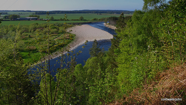 The Spey valley from Ordequish