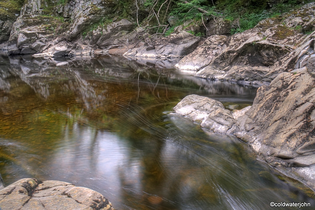 Reflections in the Findhorn