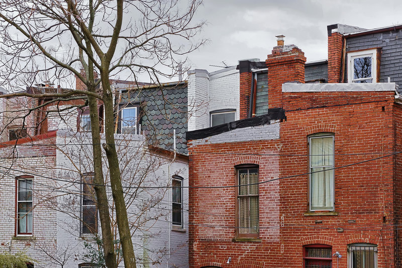 The Back Side of 20th Street N.W. at Calvert Street – Washington, D.C.