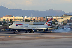 British Airways Boeing 747 G-BNLJ