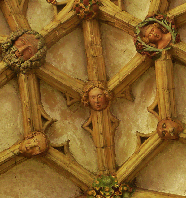 canterbury cathedral, cloister vault