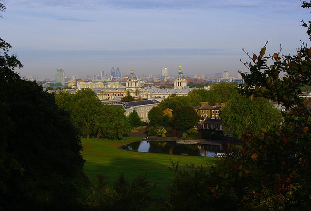 London view from One Tree Hill